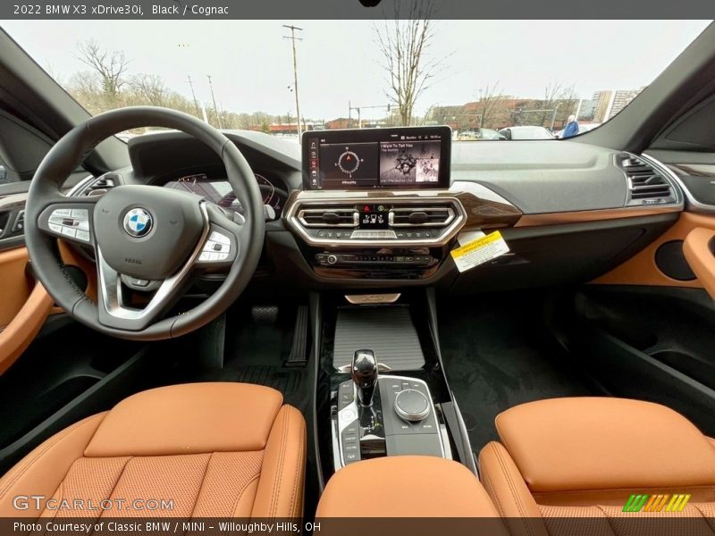 Black / Cognac 2022 BMW X3 xDrive30i