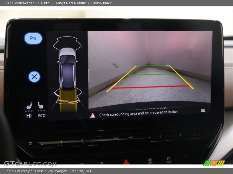 Controls of 2021 ID.4 Pro S