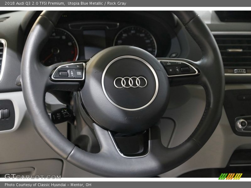 Utopia Blue Metallic / Rock Gray 2018 Audi Q3 2.0 TFSI Premium