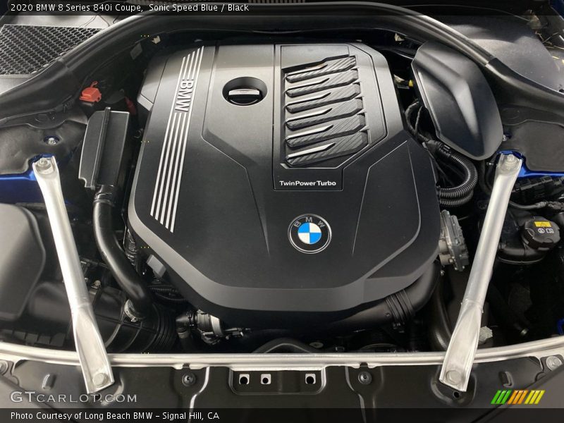  2020 8 Series 840i Coupe Engine - 3.0 Liter DI TwinPower Turbocharged DOHC 24-Valve Inline 6 Cylinder