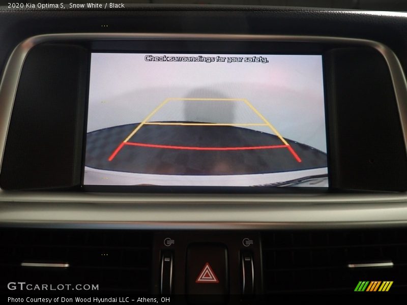 Snow White / Black 2020 Kia Optima S