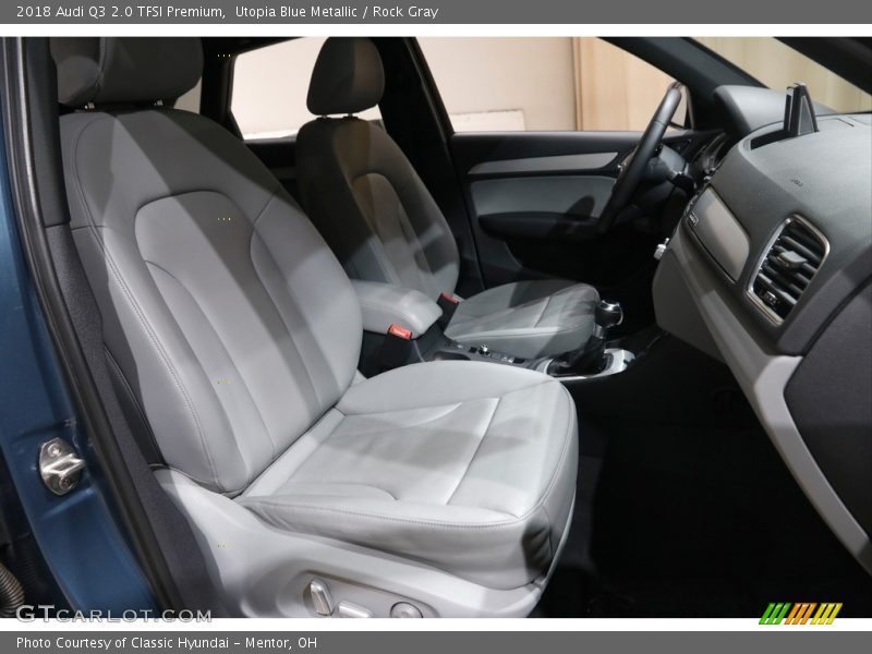 Utopia Blue Metallic / Rock Gray 2018 Audi Q3 2.0 TFSI Premium