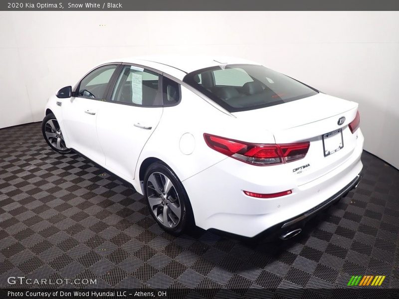 Snow White / Black 2020 Kia Optima S