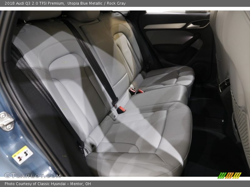 Utopia Blue Metallic / Rock Gray 2018 Audi Q3 2.0 TFSI Premium
