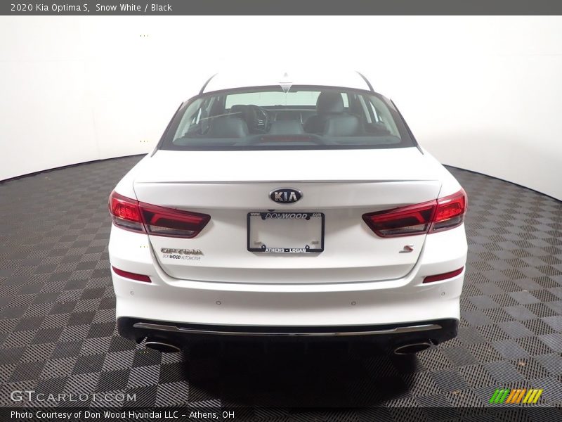 Snow White / Black 2020 Kia Optima S