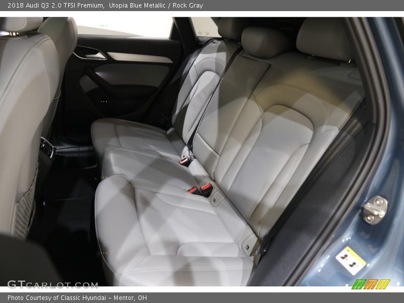 Utopia Blue Metallic / Rock Gray 2018 Audi Q3 2.0 TFSI Premium