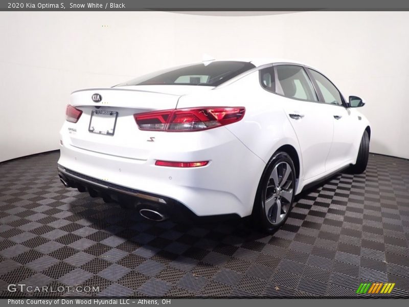 Snow White / Black 2020 Kia Optima S