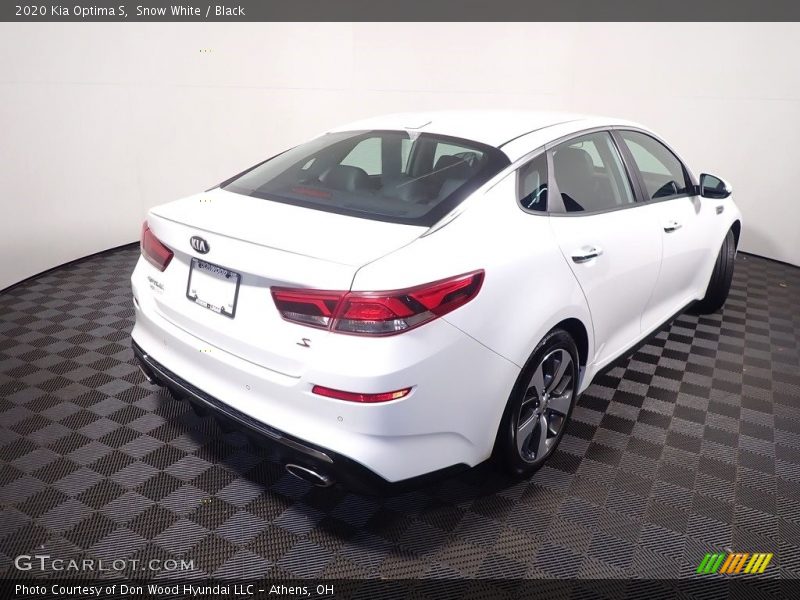 Snow White / Black 2020 Kia Optima S