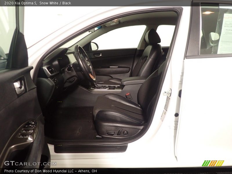 Snow White / Black 2020 Kia Optima S