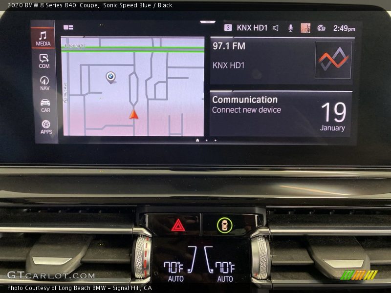 Navigation of 2020 8 Series 840i Coupe