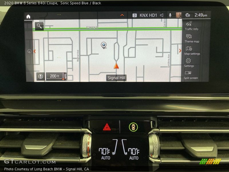 Navigation of 2020 8 Series 840i Coupe