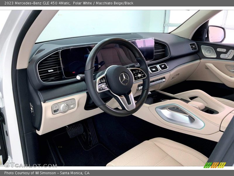  2023 GLE 450 4Matic Macchiato Beige/Black Interior