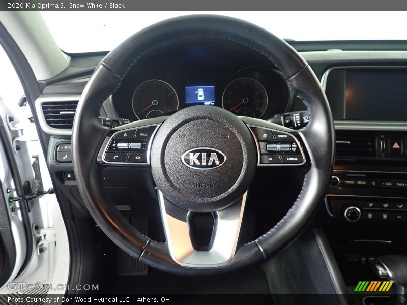 Snow White / Black 2020 Kia Optima S