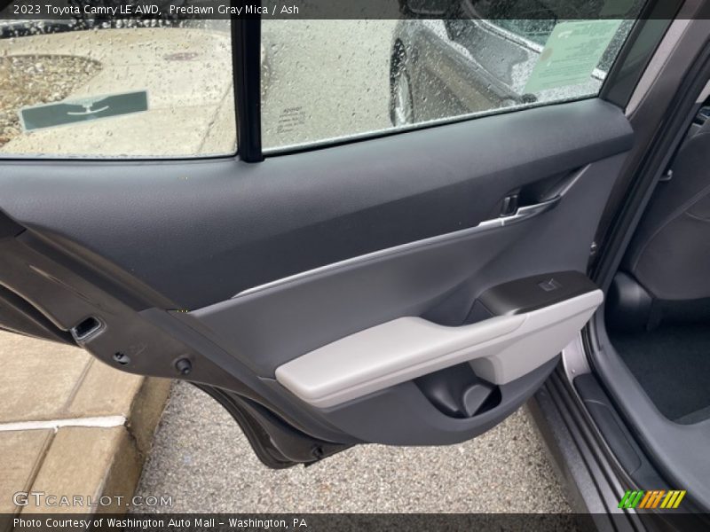 Door Panel of 2023 Camry LE AWD