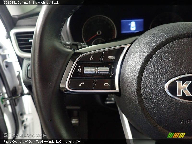 Snow White / Black 2020 Kia Optima S