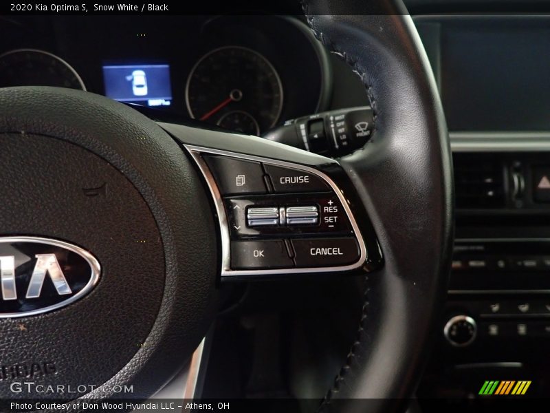 Snow White / Black 2020 Kia Optima S