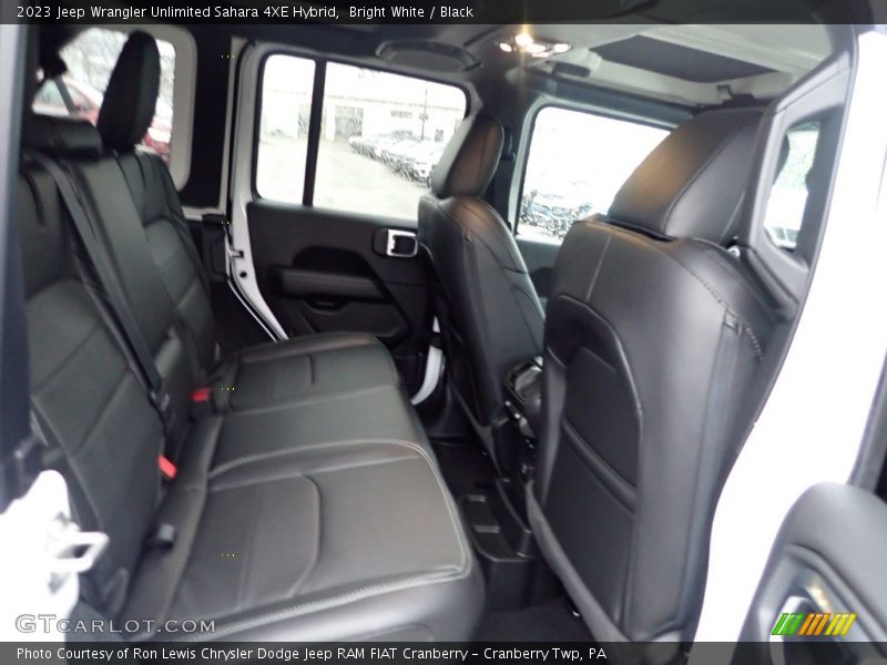 Bright White / Black 2023 Jeep Wrangler Unlimited Sahara 4XE Hybrid