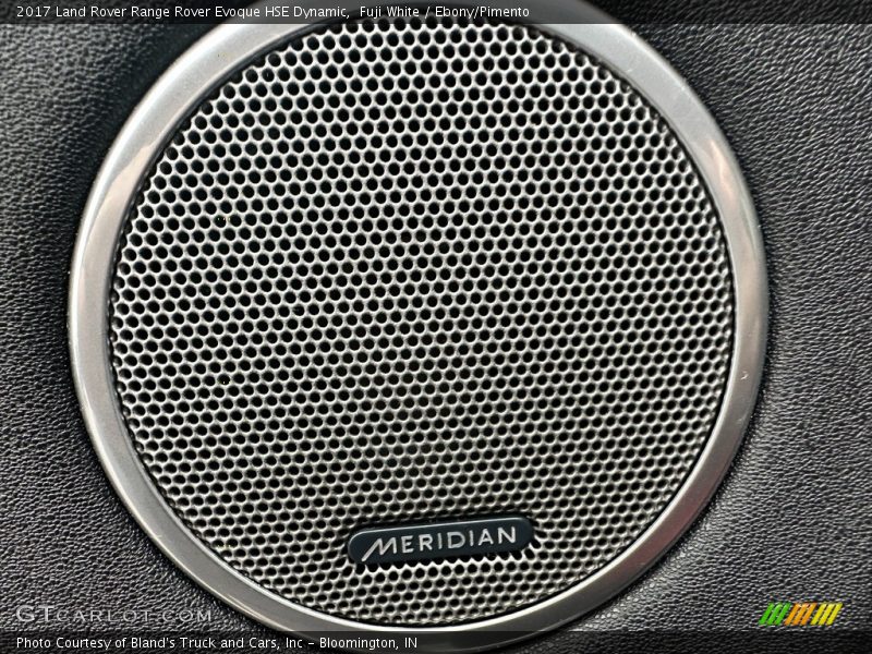 Audio System of 2017 Range Rover Evoque HSE Dynamic