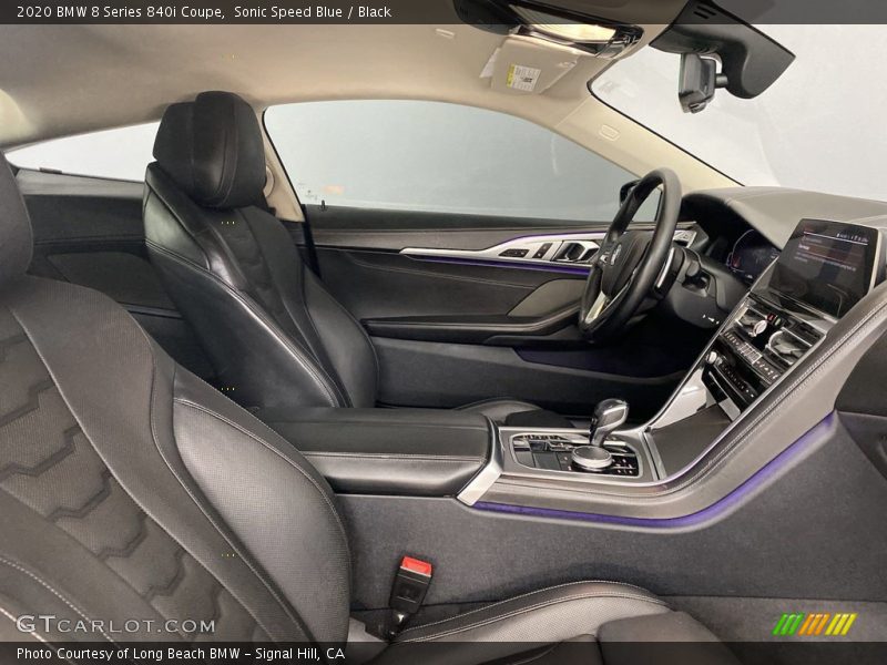 Front Seat of 2020 8 Series 840i Coupe