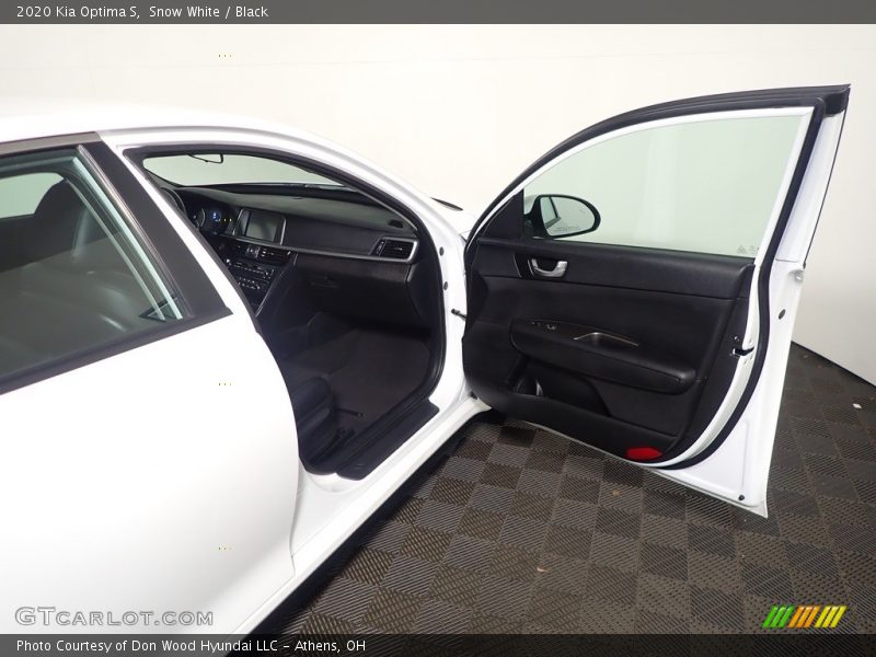 Snow White / Black 2020 Kia Optima S