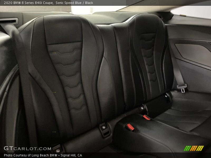 Rear Seat of 2020 8 Series 840i Coupe