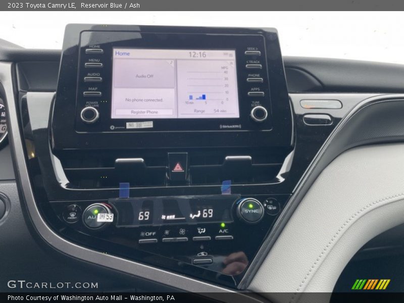 Controls of 2023 Camry LE