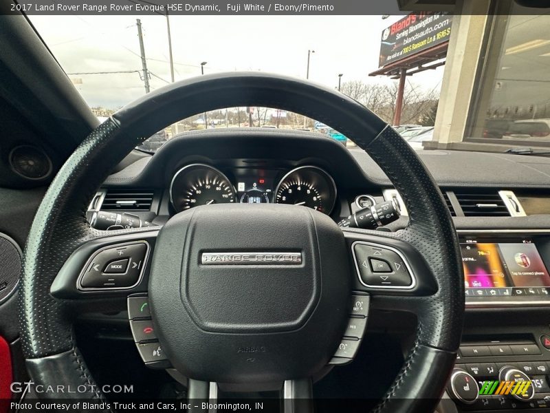  2017 Range Rover Evoque HSE Dynamic Steering Wheel