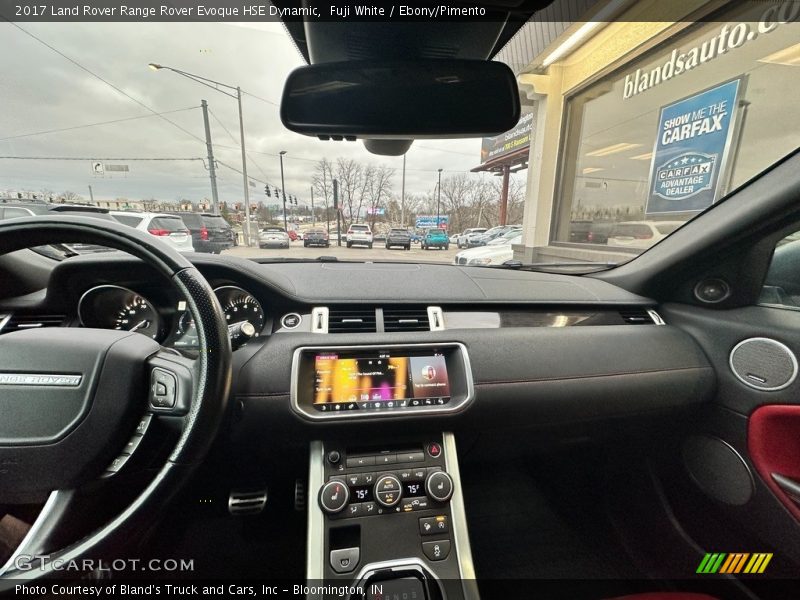 Fuji White / Ebony/Pimento 2017 Land Rover Range Rover Evoque HSE Dynamic