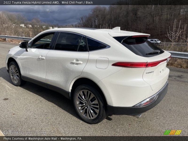 Wind Chill Pearl / Black 2022 Toyota Venza Hybrid Limited AWD