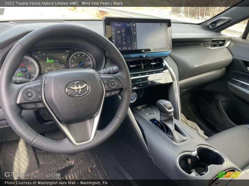 Wind Chill Pearl / Black 2022 Toyota Venza Hybrid Limited AWD