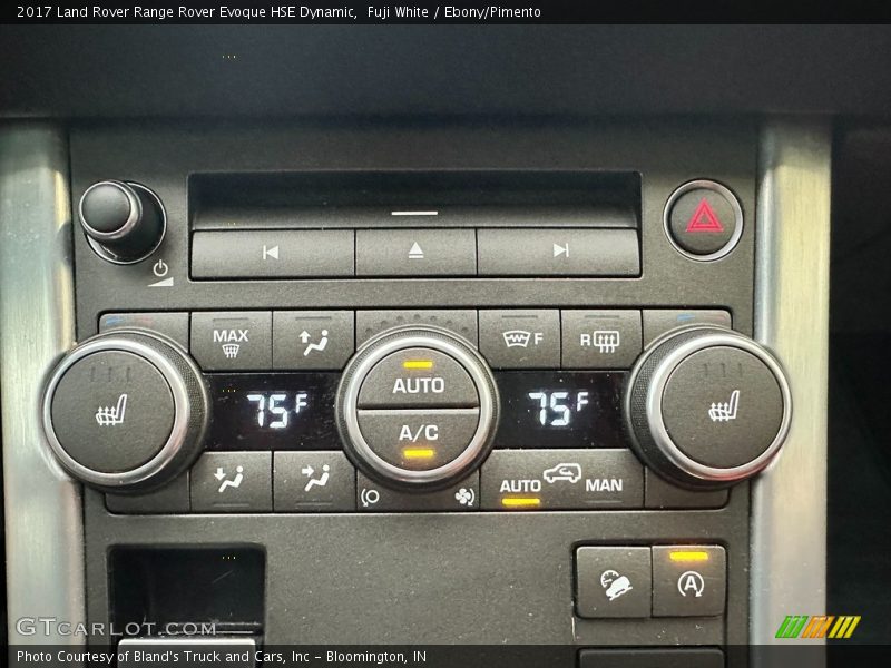 Controls of 2017 Range Rover Evoque HSE Dynamic