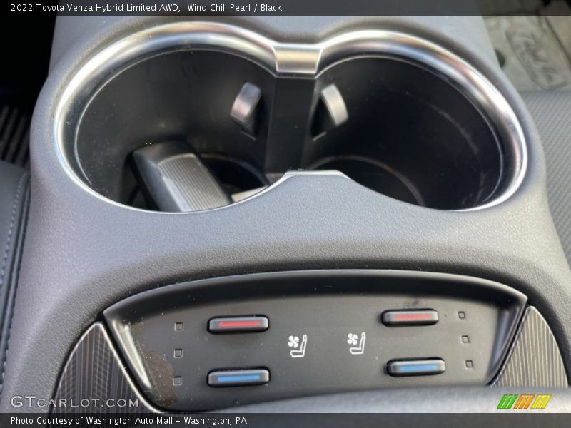 Wind Chill Pearl / Black 2022 Toyota Venza Hybrid Limited AWD