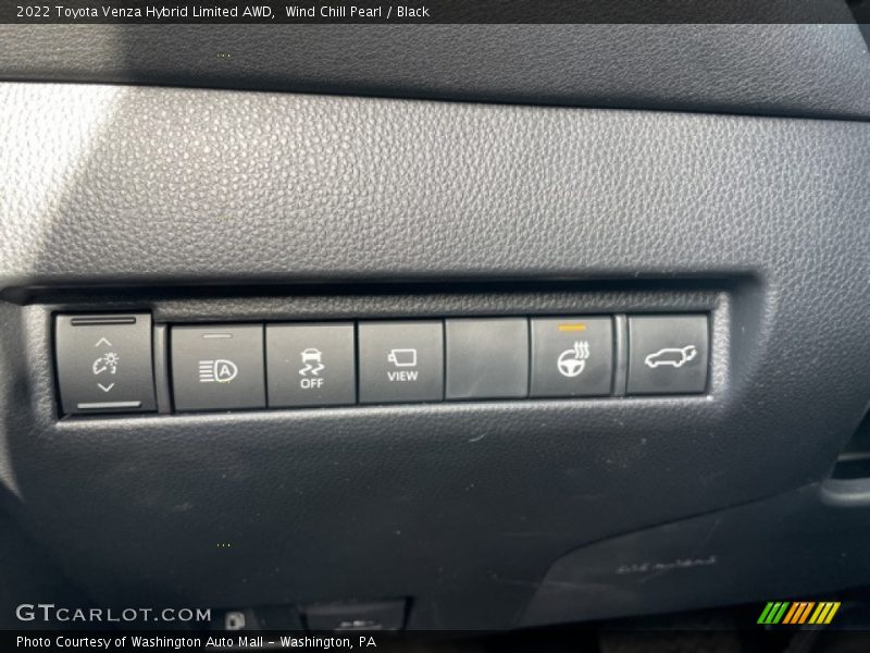 Wind Chill Pearl / Black 2022 Toyota Venza Hybrid Limited AWD