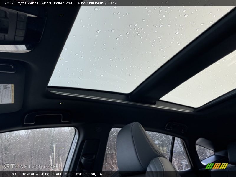 Wind Chill Pearl / Black 2022 Toyota Venza Hybrid Limited AWD