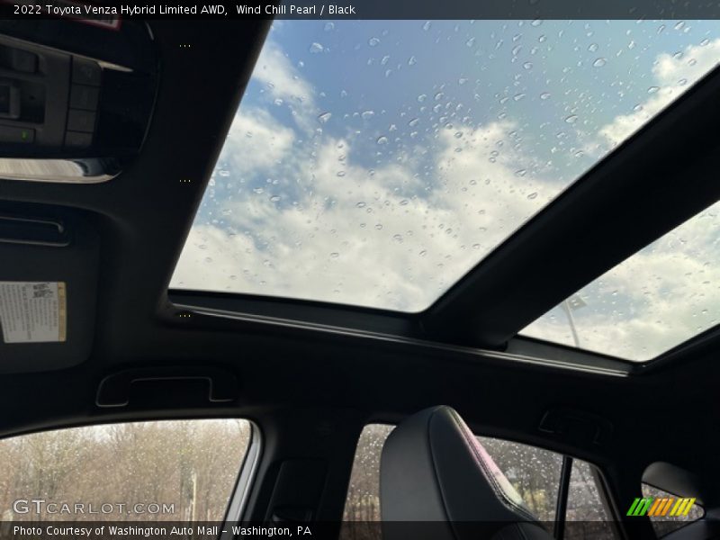 Wind Chill Pearl / Black 2022 Toyota Venza Hybrid Limited AWD