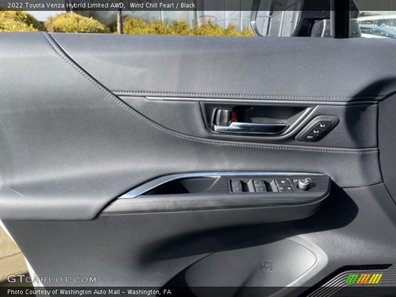 Wind Chill Pearl / Black 2022 Toyota Venza Hybrid Limited AWD