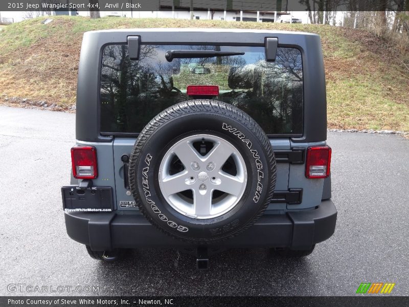 Anvil / Black 2015 Jeep Wrangler Sport 4x4