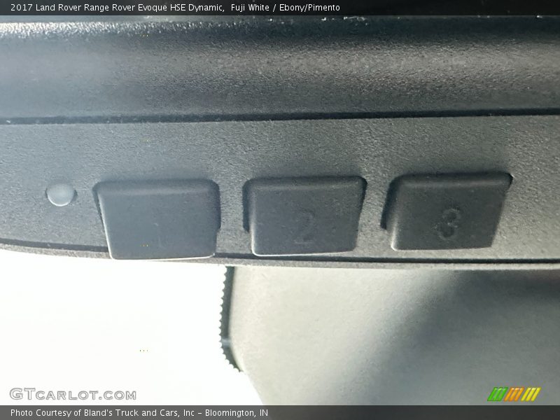 Fuji White / Ebony/Pimento 2017 Land Rover Range Rover Evoque HSE Dynamic