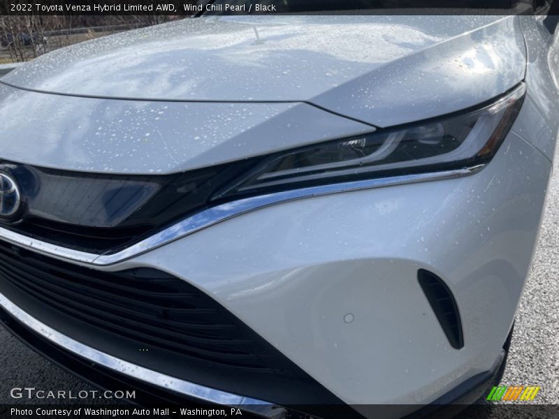 Wind Chill Pearl / Black 2022 Toyota Venza Hybrid Limited AWD