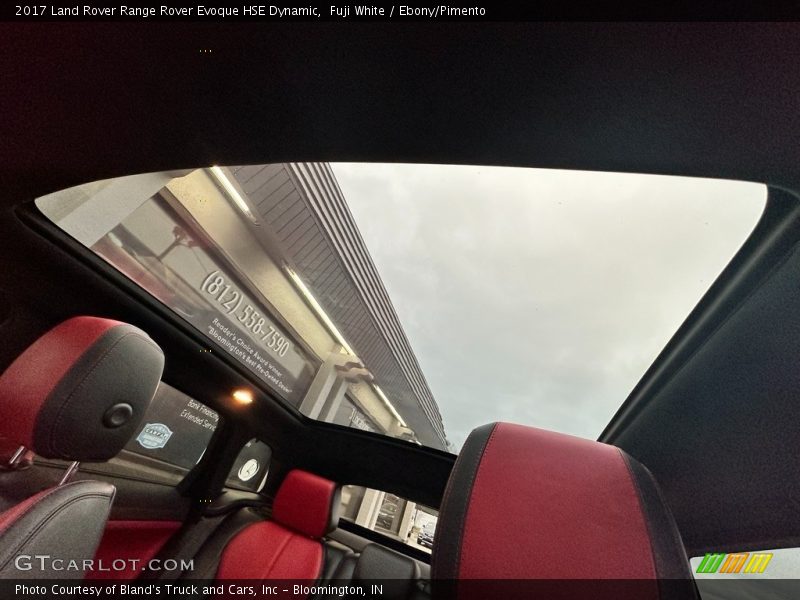 Fuji White / Ebony/Pimento 2017 Land Rover Range Rover Evoque HSE Dynamic