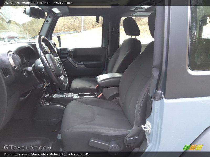 Anvil / Black 2015 Jeep Wrangler Sport 4x4