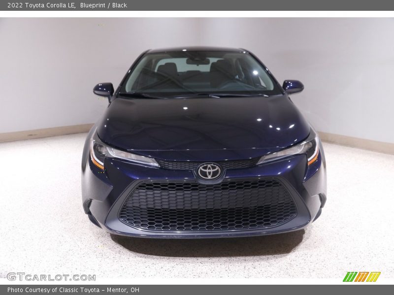 Blueprint / Black 2022 Toyota Corolla LE