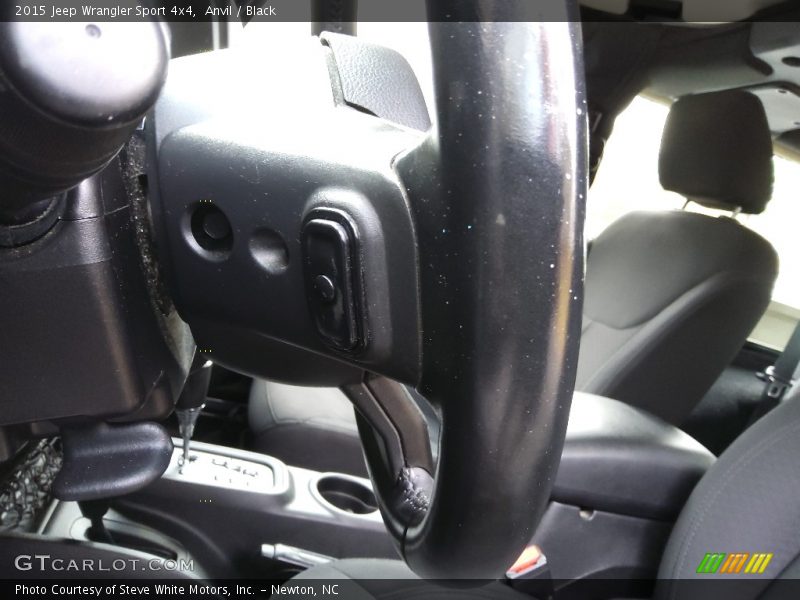 Anvil / Black 2015 Jeep Wrangler Sport 4x4
