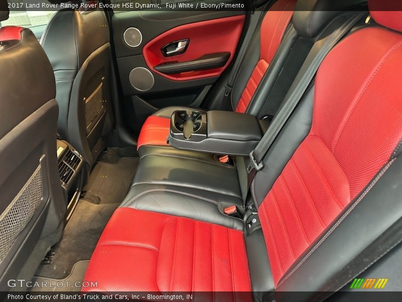 Rear Seat of 2017 Range Rover Evoque HSE Dynamic