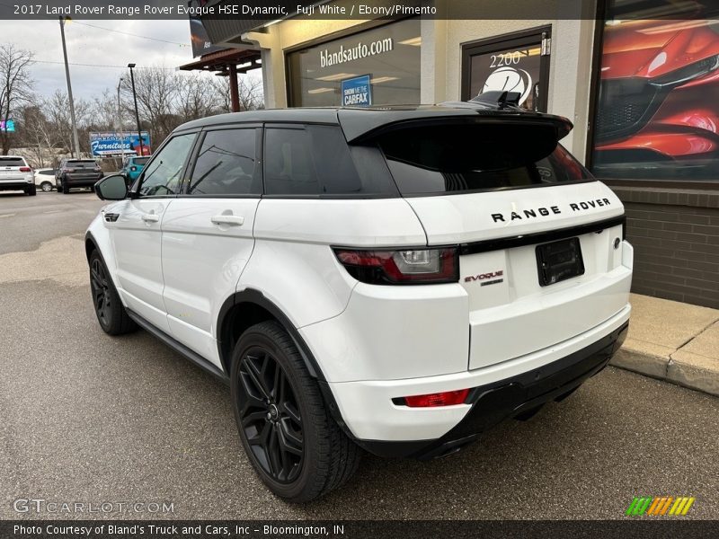Fuji White / Ebony/Pimento 2017 Land Rover Range Rover Evoque HSE Dynamic