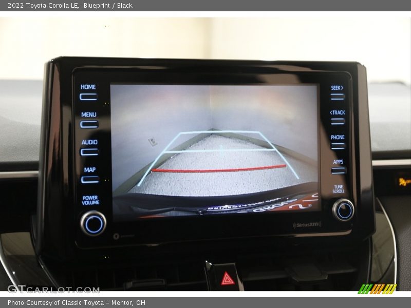 Blueprint / Black 2022 Toyota Corolla LE