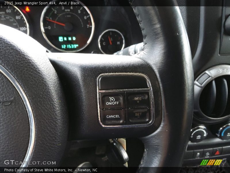 Anvil / Black 2015 Jeep Wrangler Sport 4x4