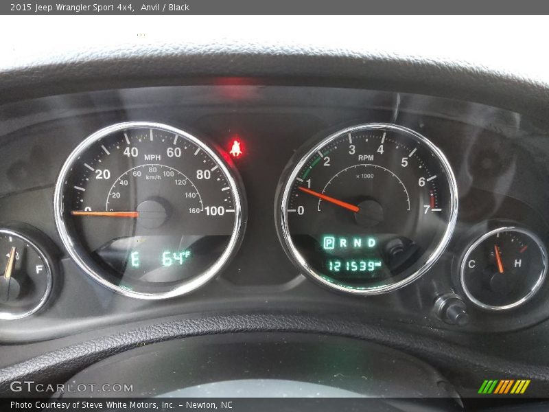 Anvil / Black 2015 Jeep Wrangler Sport 4x4