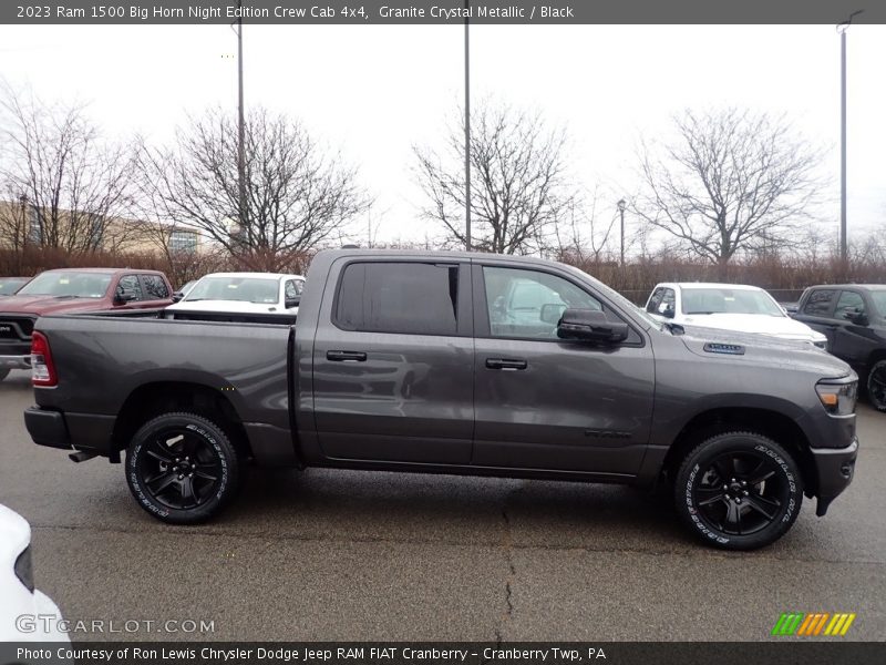  2023 1500 Big Horn Night Edition Crew Cab 4x4 Granite Crystal Metallic