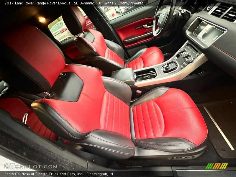 Front Seat of 2017 Range Rover Evoque HSE Dynamic